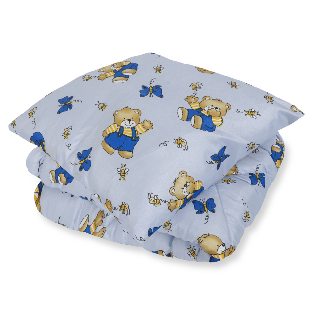 Комплект дитяча ковдра 105x135 + подушка 50x50 №2127
