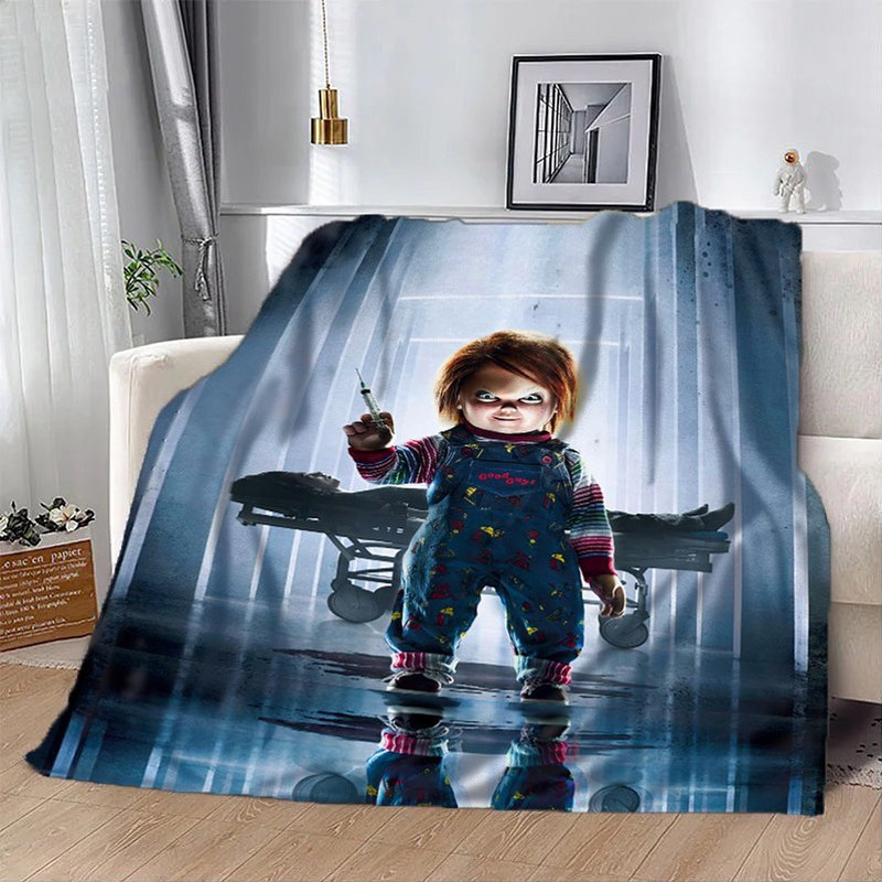 Плед с 3D-принтом 160*200 "Кукла Чаки" №20222317