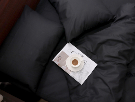 Сімейний набір однотонної постільної білизни із Бязі "Gold" №155524 Черешенка™