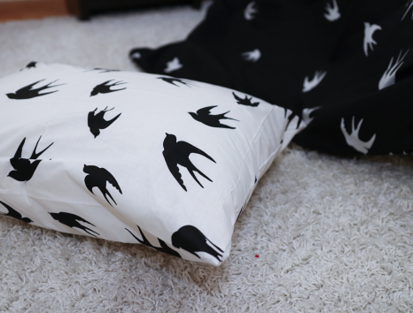 Полуторний набір постільної білизни 150*220 із Бязі "Gold" №154208AB Черешенка™