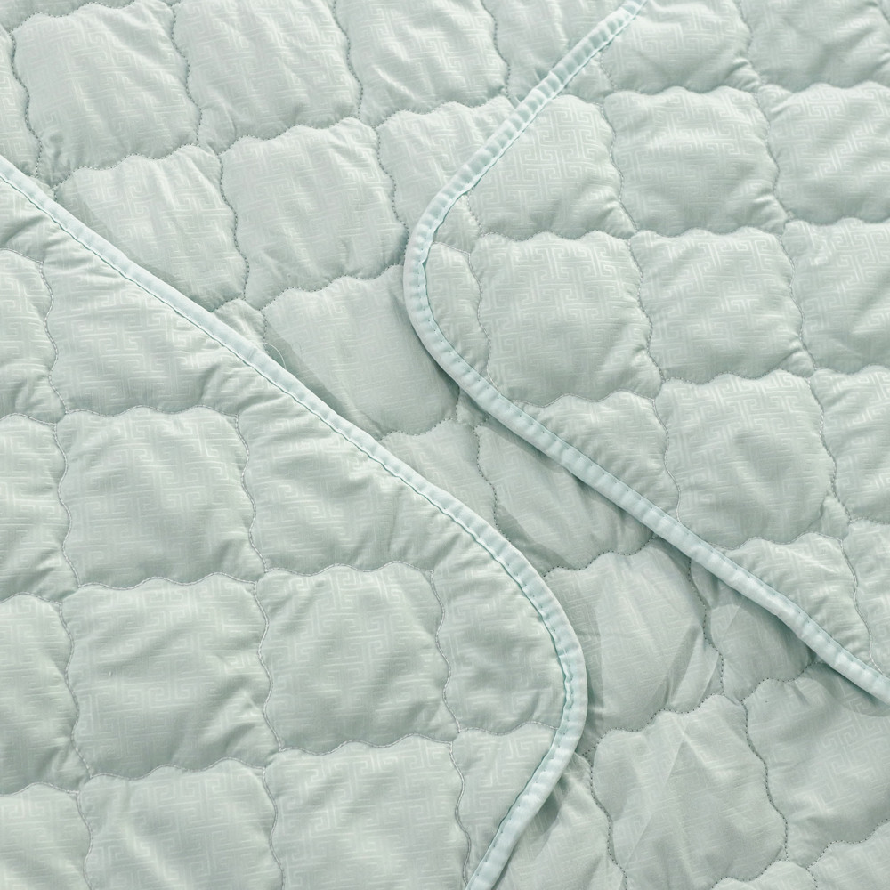 Полуторна літня ковдра мікрофібра/холофайбер №41140