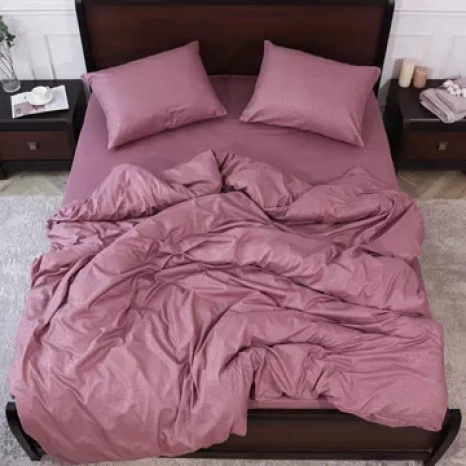 Полуторний набір постільної білизни 150*220 із мікрофібри №20171511 Черешенка™