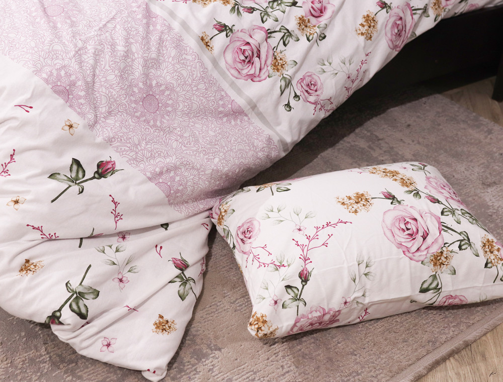 Семейный набор хлопкового постельного белья из Фланели №954072 Черешенка™