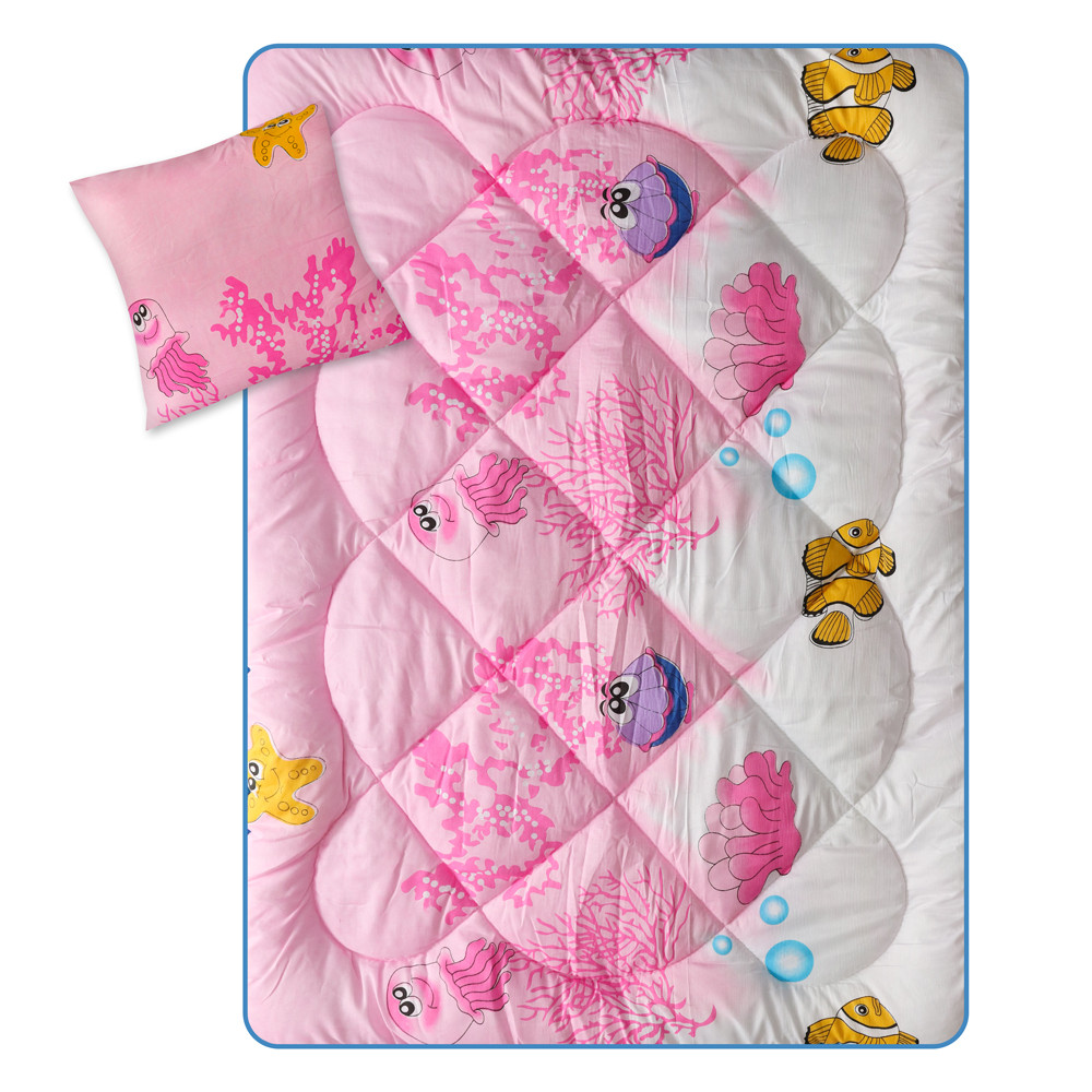 Комплект детское одеяло 105x135 + подушка 50x50 №2129