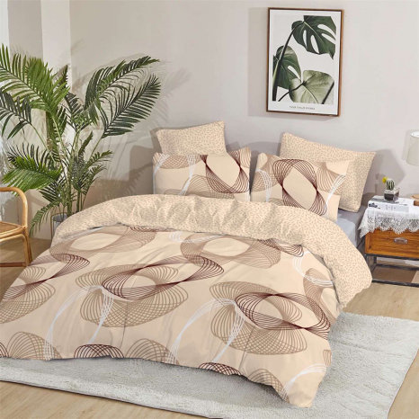 Тканина для постільної білизни Бязь "Gold" Lux GL50969 (A+B) - (50м+50м)