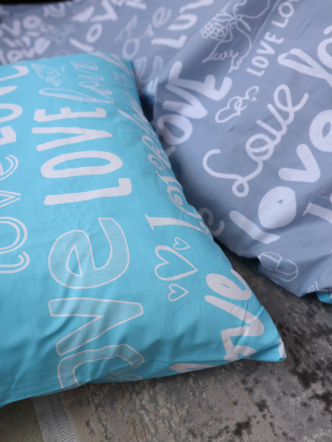 Двоспальний набір постільної білизни 180*220 із Бязі "Gold" №157207AB Черешенка™