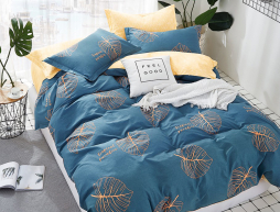 Тканина для постільної білизни Бязь "Gold" Lux "Тропічний рай" GL1402 (A+B) - (50м+50м)