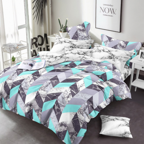 Тканина для постільної білизни Бязь "Gold" Lux GL1857 (A+B) - (50м+50м)