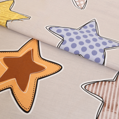 Тканина для постільної білизни Сатин S-064 (A+B) - (60м+60м)