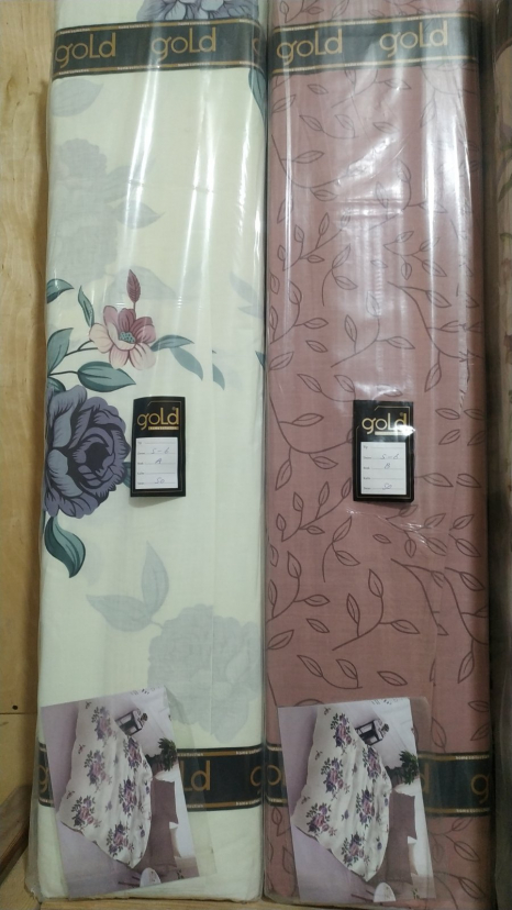 Ткань для постельного белья Бязь "Gold" Lux GL4608 (A+B) - (50м+50м)