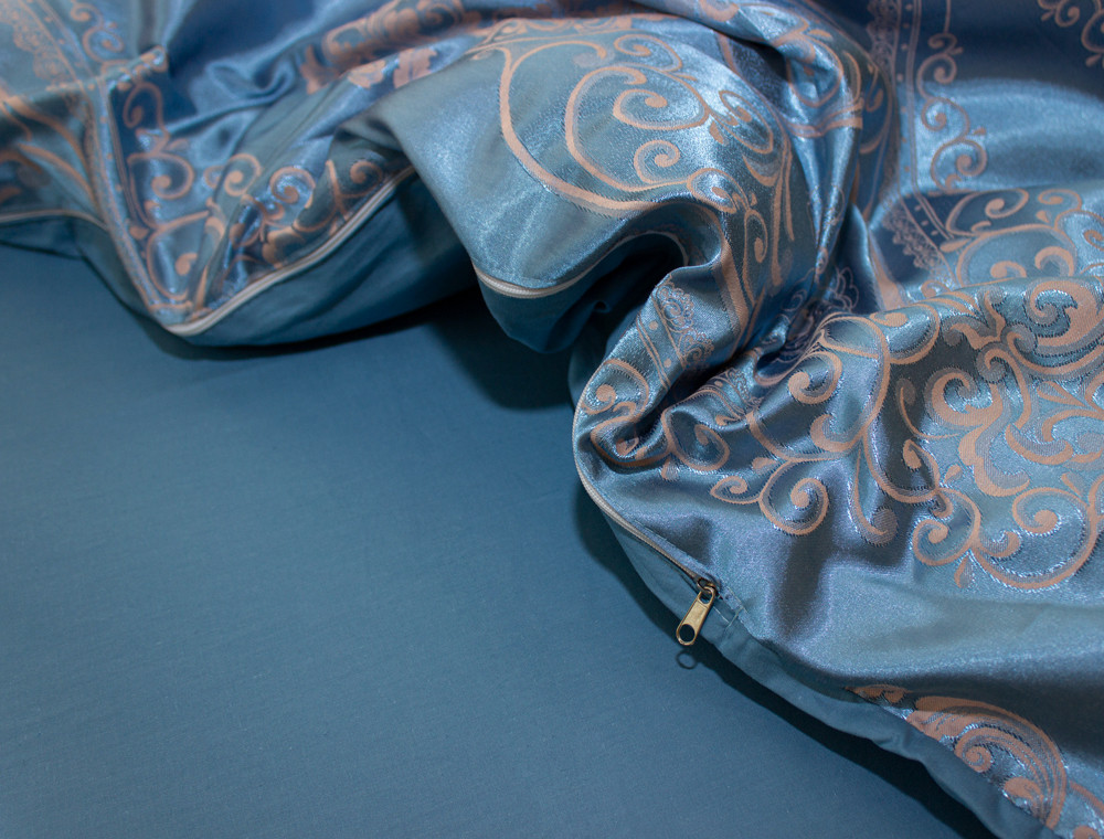 Євро-максі набір постільної білизни 200*220 із Жакарду №019AB KRISPOL™