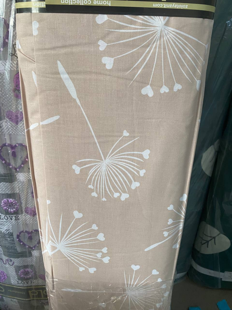 Тканина для постільної білизни Бязь "Gold" Lux GL3371beige