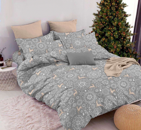 Тканина для постільної білизни Бязь "Gold" Lux GL11440beige