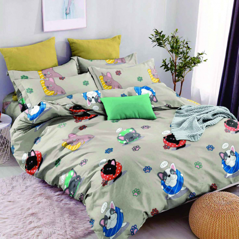 Ткань для постельного белья Бязь "Gold" Lux детская GLB329beige