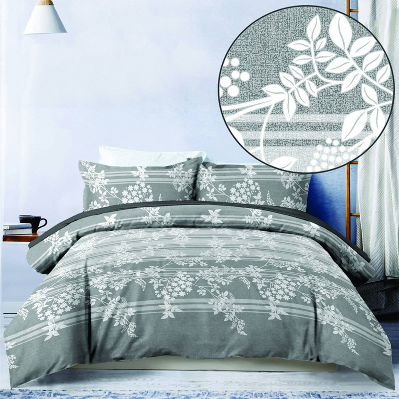 Ткань для постельного белья Бязь "Gold" Lux GL3586grey