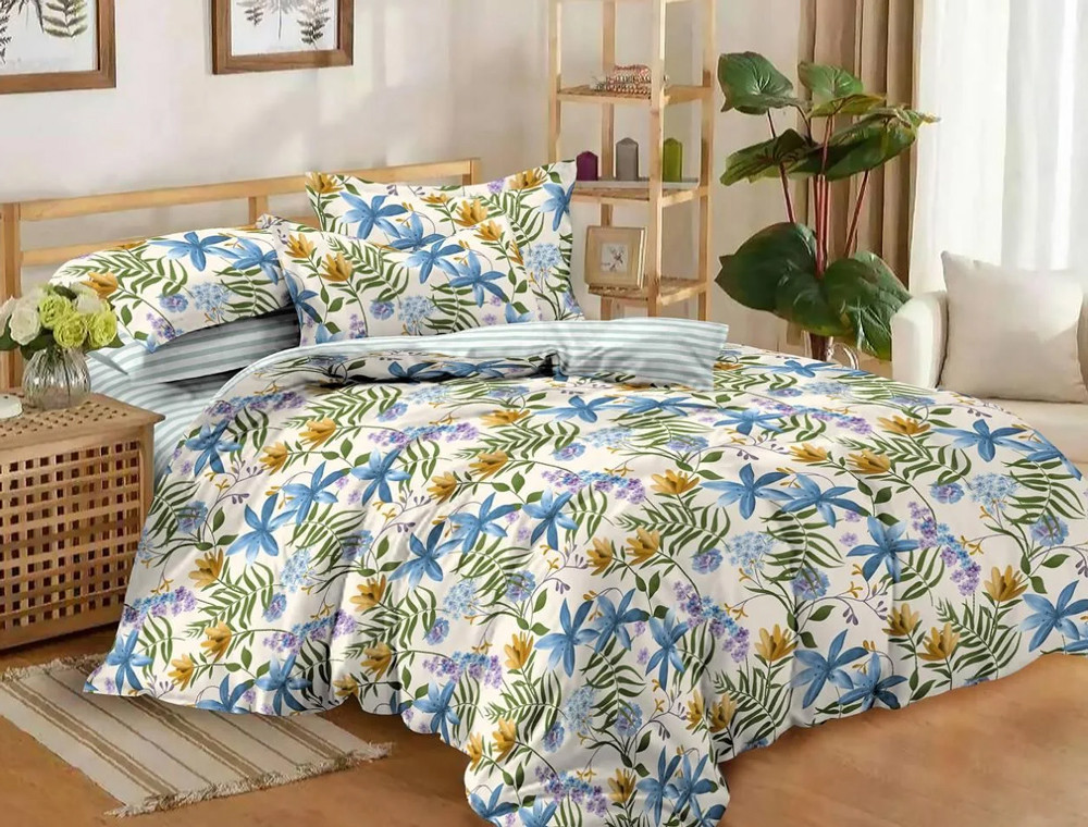 Тканина для постільної білизни Сатин P-81 (A+B) - (60м+60м)