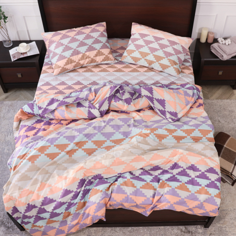 Евро макси набор постельного белья 200*220 из Бязи "Gold" №153592AB Черешенка™