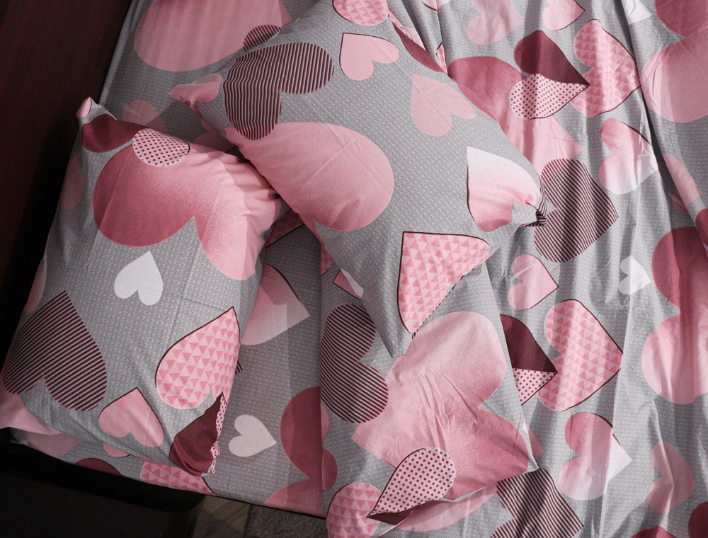 Семейный набор хлопкового постельного белья из Бязи "Gold" №154929 Черешенка™