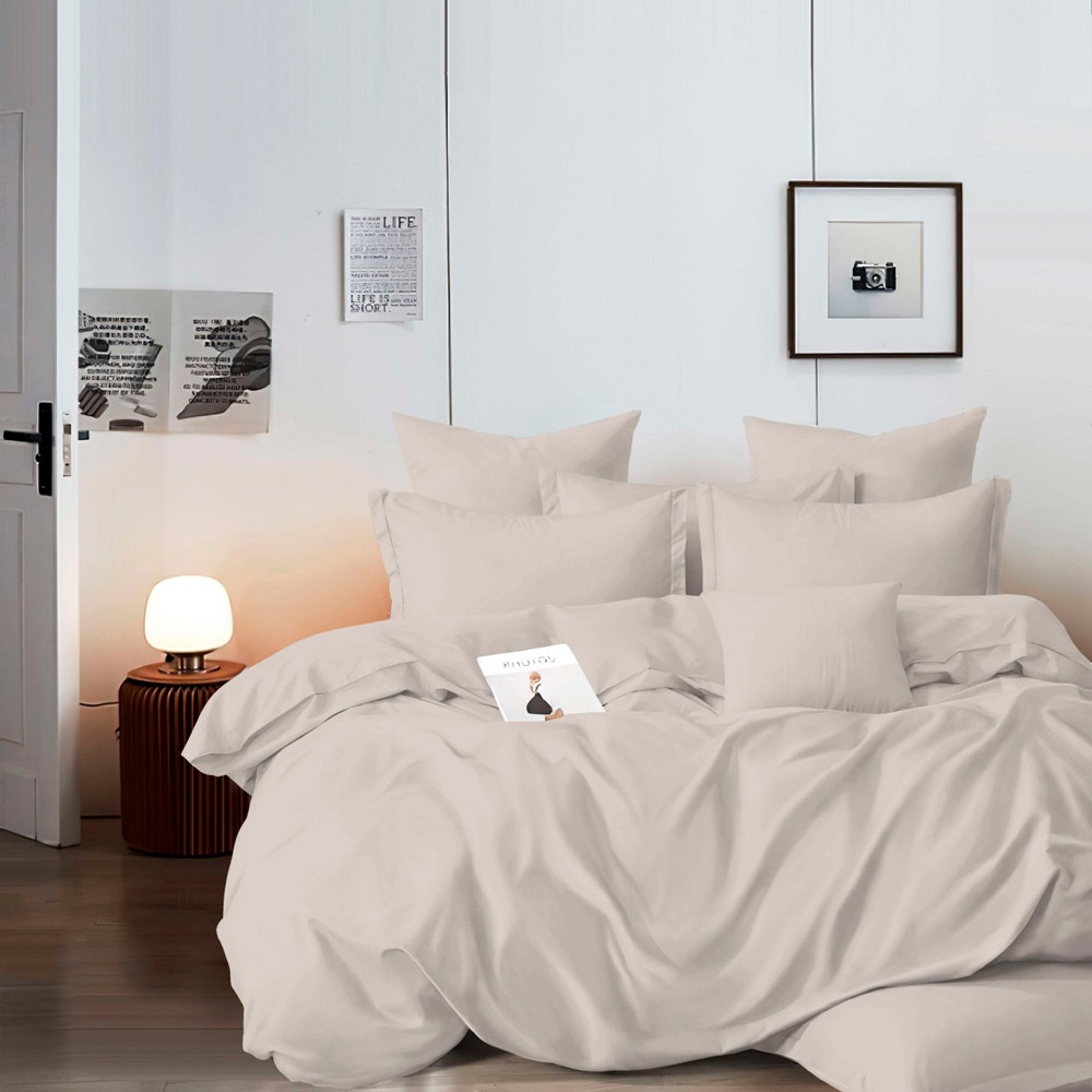 Тканина для постільної білизни Сатин однотонна S0000 (60м)