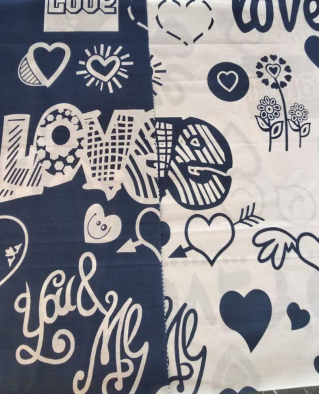 Тканина для постільної білизни Бязь "Gold" Lux GL1704 (A+B) - (50м+50м)