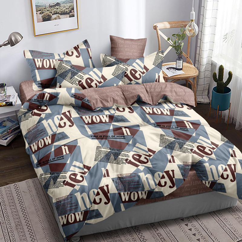 Тканина для постільної білизни Бязь "Gold" Lux GL1691 (A+B) - (50м+50м)