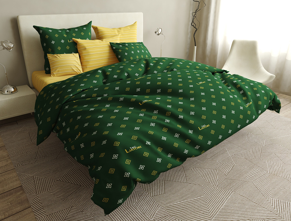 Ткань для постельного белья Бязь "Gold" Lux "Бренд с Вами" GL4522 (A+B) - (50м+50м)