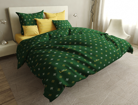 Ткань для постельного белья Бязь "Gold" Lux "Бренд с Вами" GL4522 (A+B) - (50м+50м)