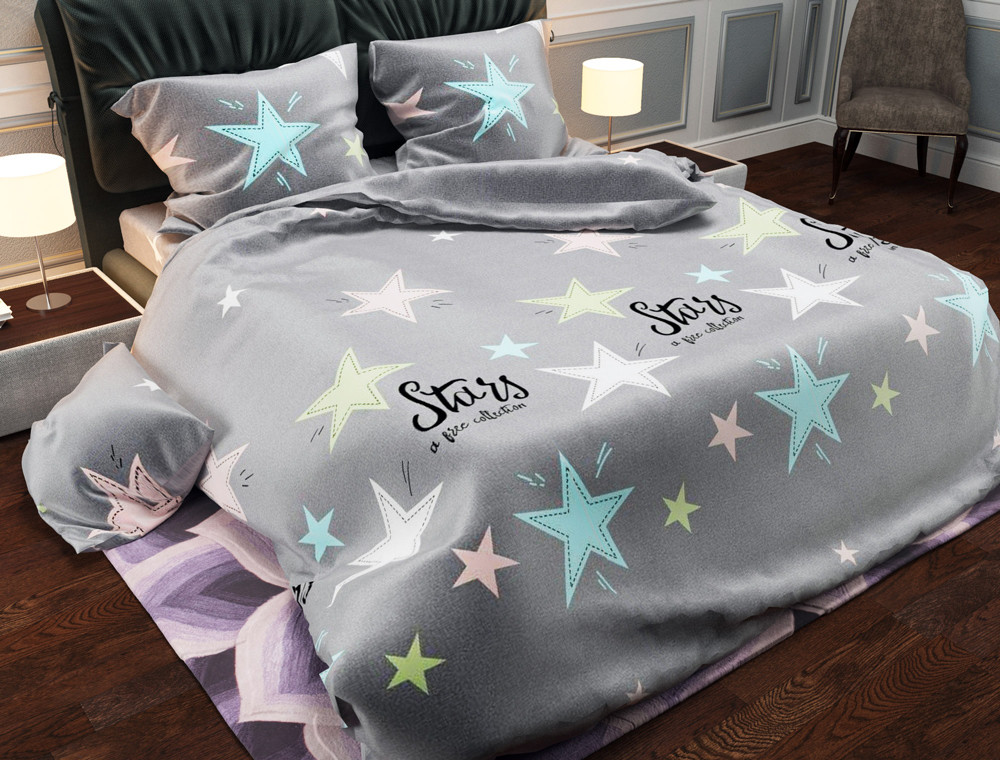 Ткань для постельного белья Бязь "Gold" Lux GL3080