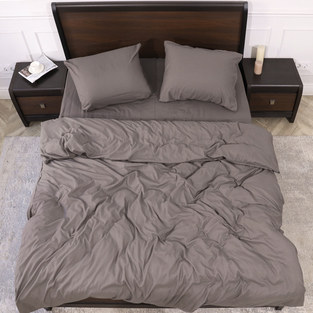 Полуторный набор постельного белья 150*220 из микрофибры №200004 Черешенка™