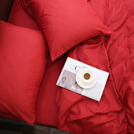 Сімейний набір постільної білизни 240*220 із мікрофібри №20181660 Черешенька™