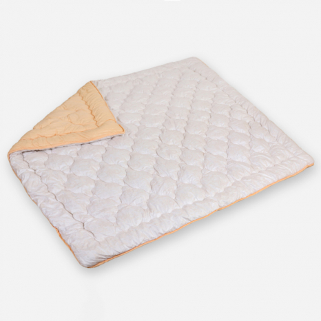 Двоспальна ковдра мікрофібра/холофайбер двостороння №40117