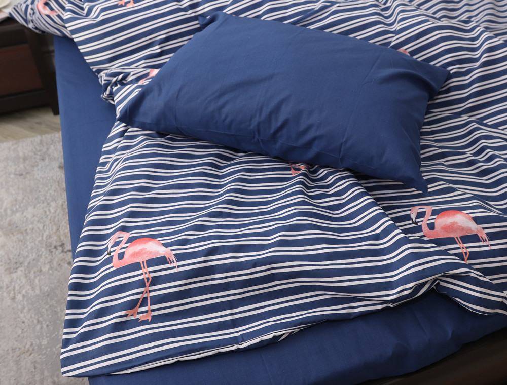 Полуторный набор постельного белья 150*220 из Бязи "Gold" №151554AB Черешенка™