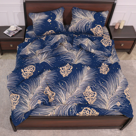 Семейный набор хлопкового постельного белья из Бязи "Gold" №151688 Черешенка™