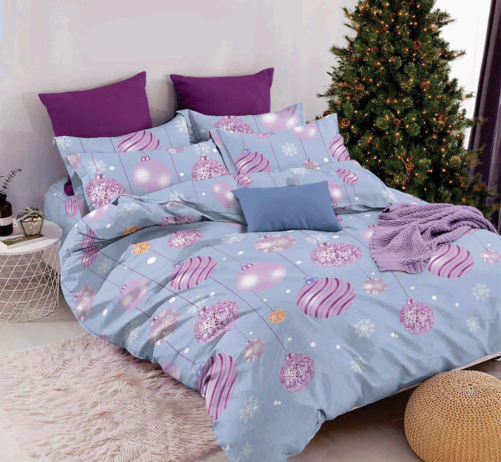 Ткань для постельного белья Бязь "Gold" Lux GL11320lilac