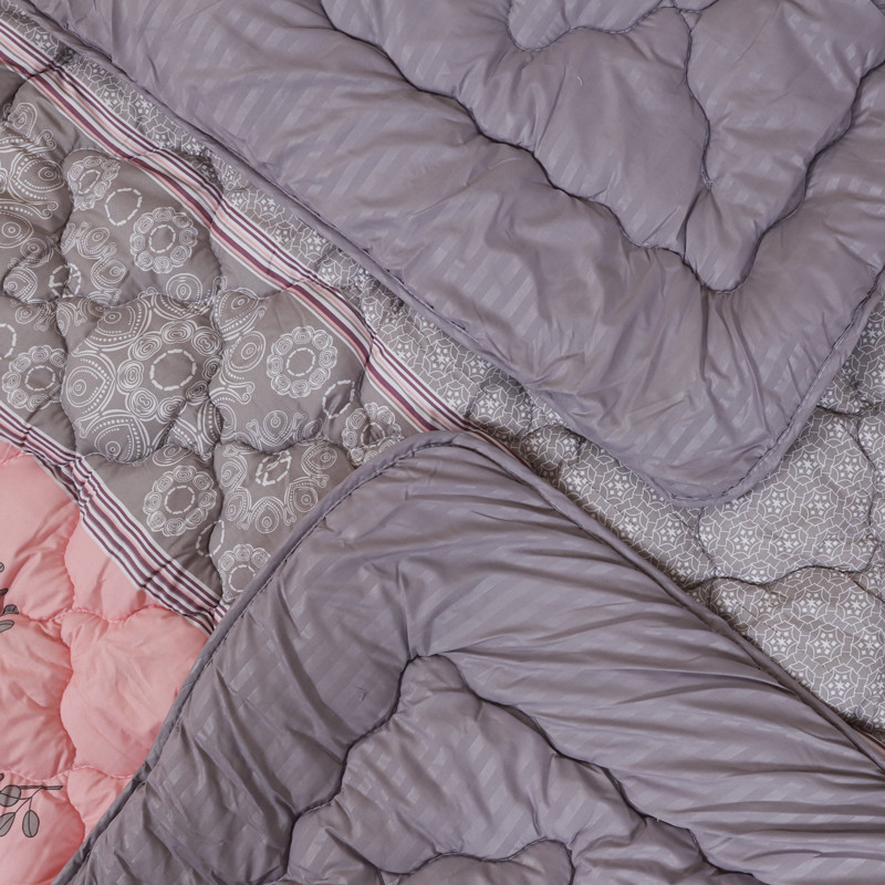 Полуторна ковдра мікрофібра/холофайбер двостороння №40141