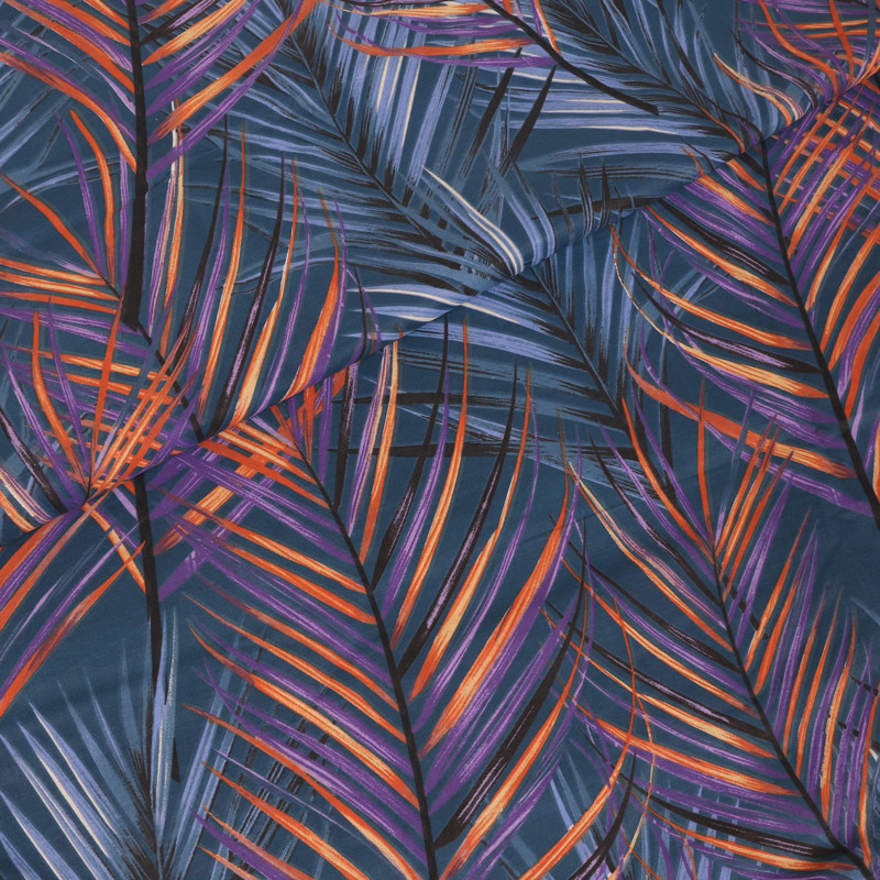 Тканина для постільної білизни Бязь "Gold" Lux GL3489blue