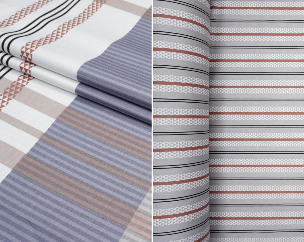 Тканина для постільної білизни Сатин S-331 (A+B) - (60м+60м)