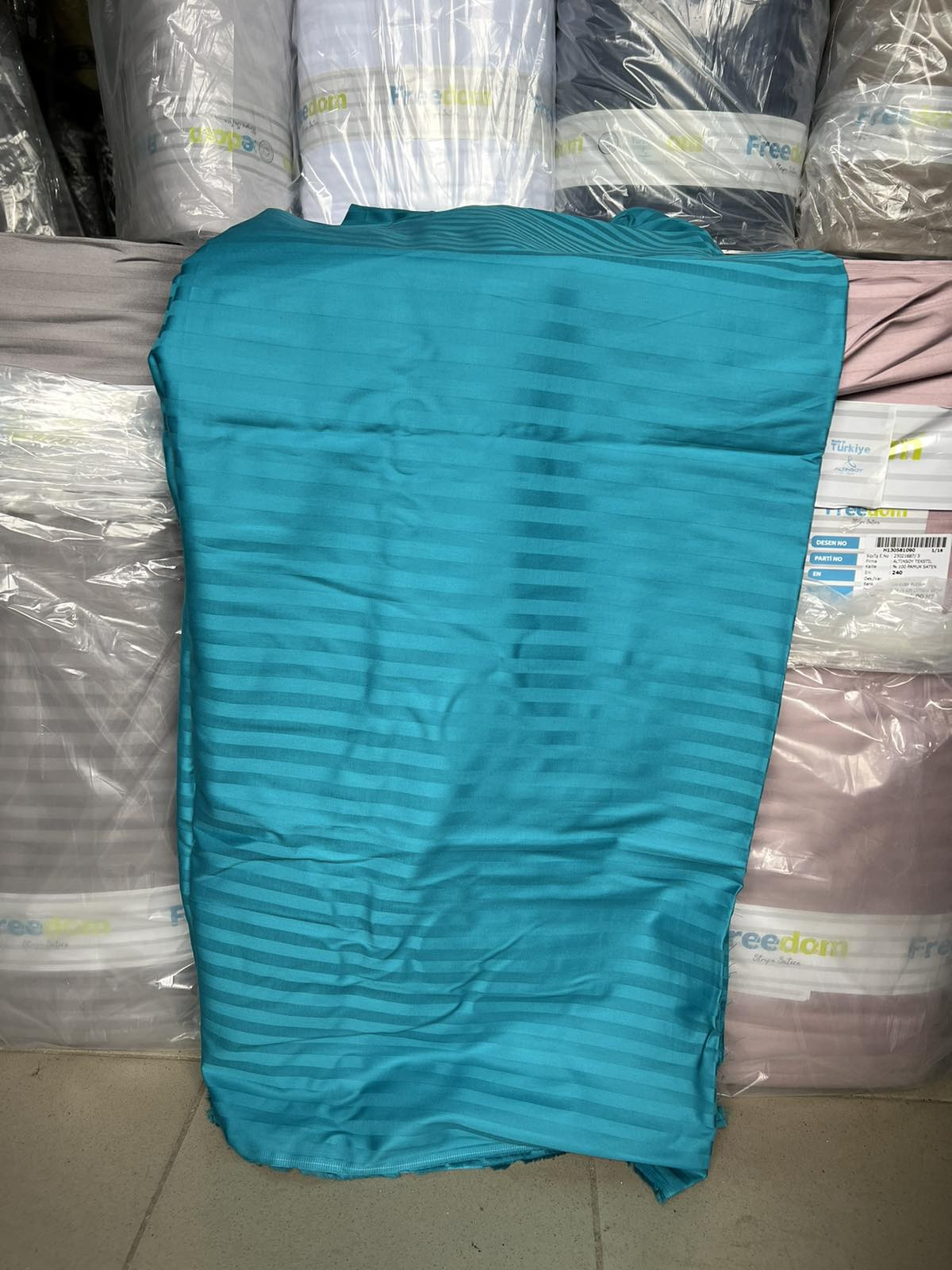 Ткань для постельного белья Страйп-сатин ST17-4735 (50м)