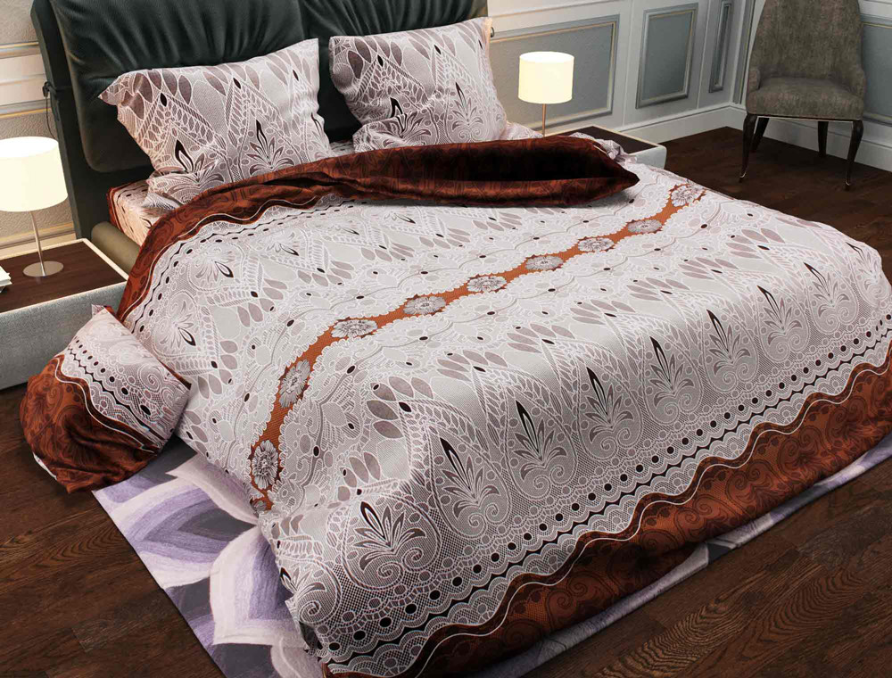 Тканина для постільної білизни Бязь "Gold" Lux GL220