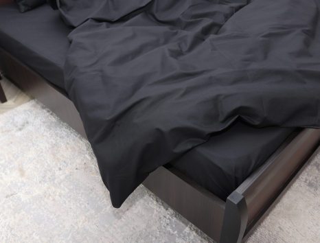 Евро макси набор однотонного постельного белья 200*220 из Бязи "Gold" №155524 Черешенка™