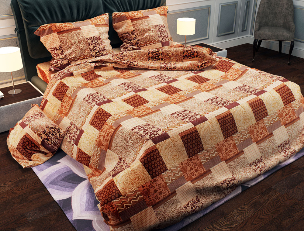 Тканина для постільної білизни Бязь "Gold" Lux GL1181