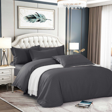 Ткань для постельного белья Страйп-сатин мультиполоска MS-18-5203 (50м)