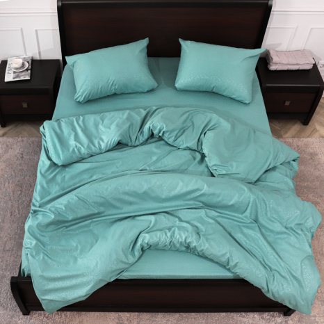 Семейный набор постельного белья 240*220 из микрофибры №201016 Черешенка™