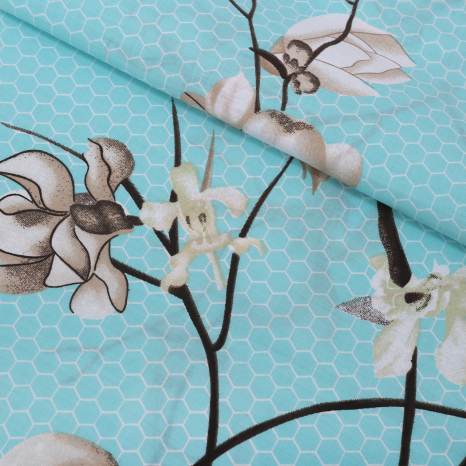 Ткань для постельного белья Бязь "Gold" Lux GL7786 (A+B) - (50м+50м)