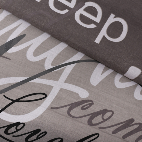 Ткань для постельного белья Бязь "Gold" Lux GL7797grey