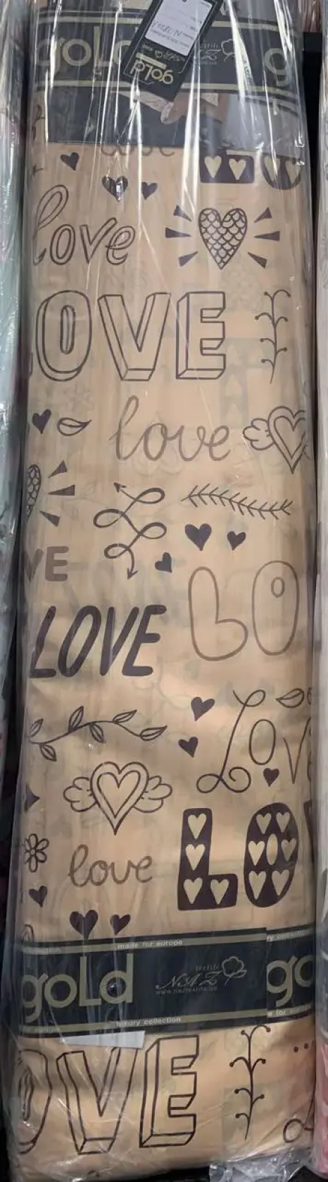 Ткань для постельного белья Бязь "Gold" Lux GL7822A