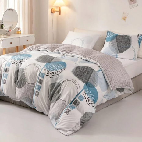 Ткань для постельного белья Бязь "Gold" Lux "Красивые впечатления" GL1650 (A+B) - (50м+50м)