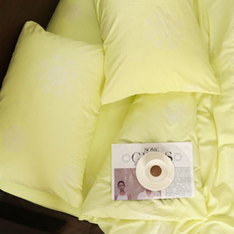 Двоспальний набір постільної білизни 180*220 із мікрофібри №202384 Черешенка™