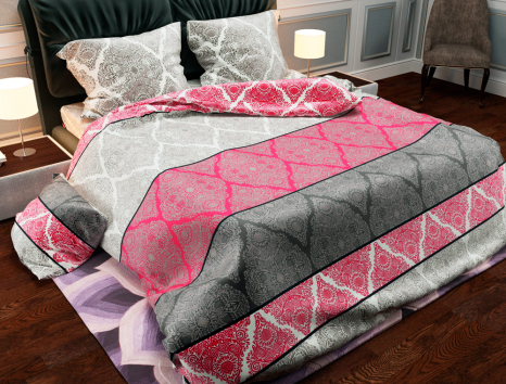 Тканина для постільної білизни Бязь "Gold" Lux GL860