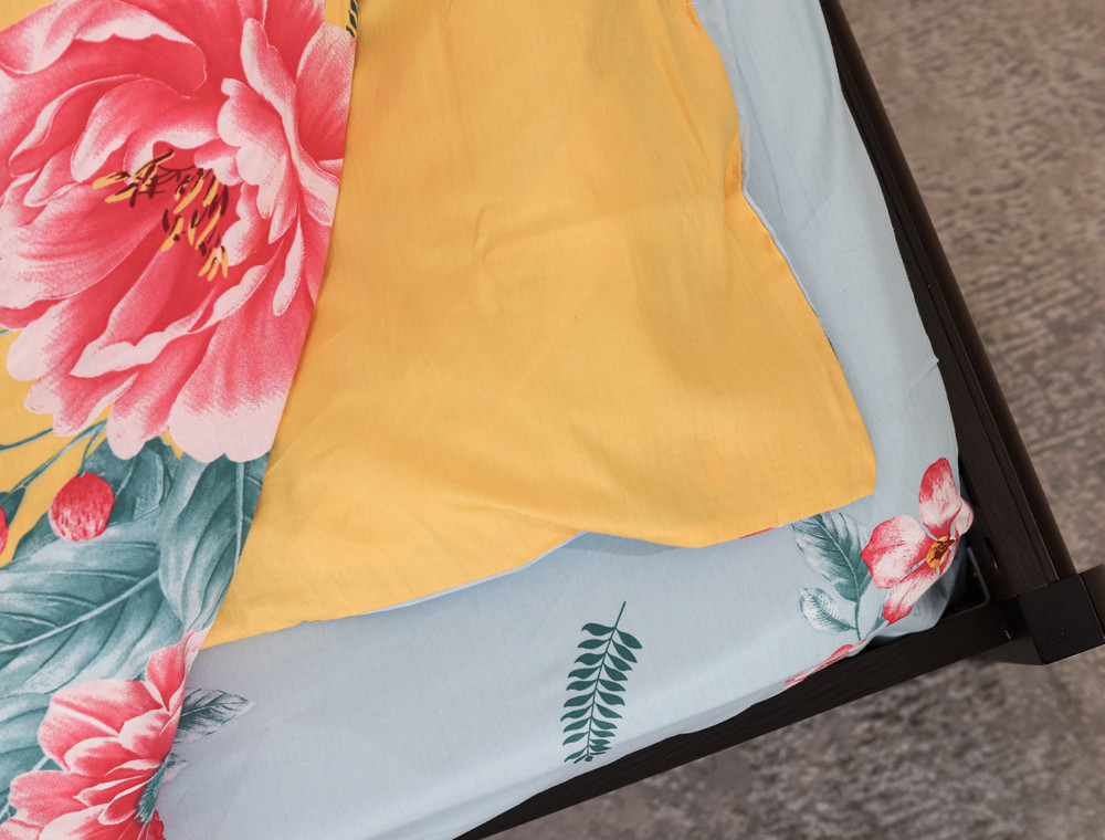 Евро макси набор постельного белья 200*220 из Сатина №44124AB Черешенка™